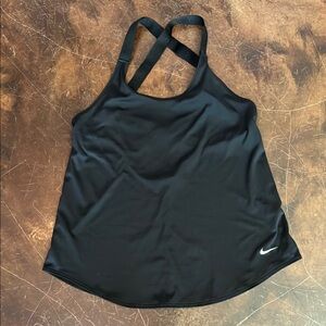 Women’s Nike Dri Fit Black strappy Tank Top size Medium